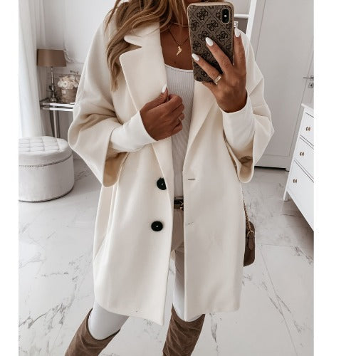 Damer elegant oversized frakke Stilla