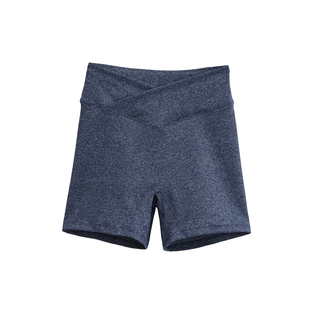 Dame Sporty Højtaljede Shorts med fleksibel pasform og åndbart materiale Stilla