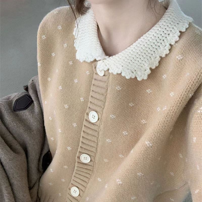 Kvinder Cozy Cardigan med Krave Stilla