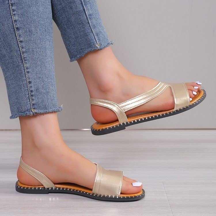 Dame Komfortable Riemchen-sandaler med ergonomisk fodseng Stilla