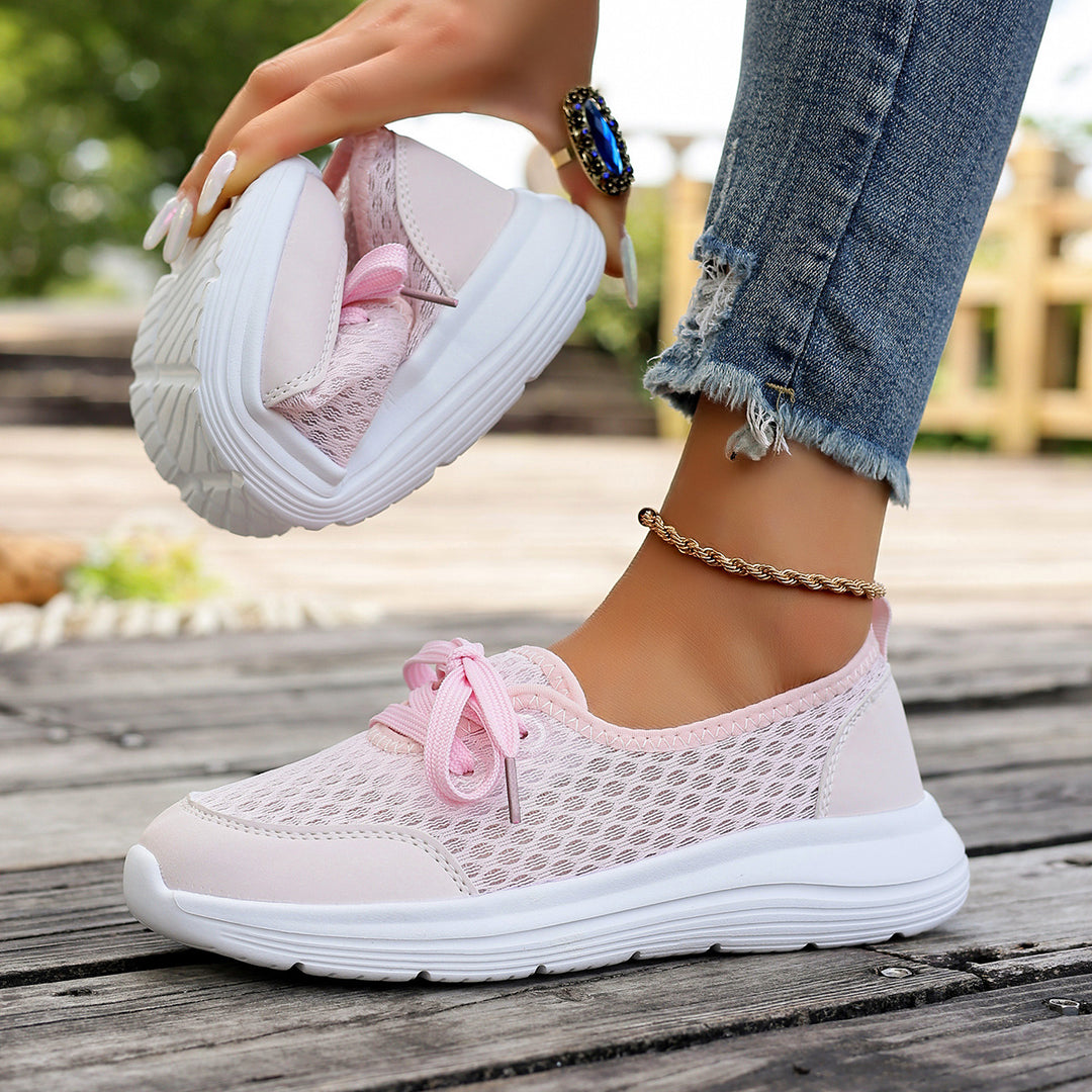 Dame Lette og åndbare sneakers med netstruktur Stilla