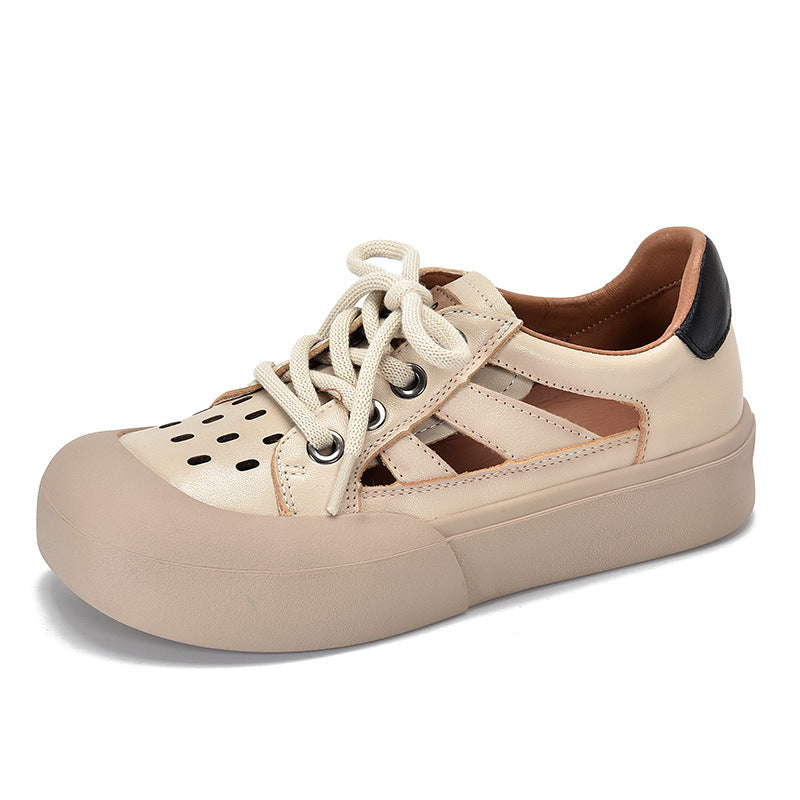 Dame fritids-sneakers med åndbart overmateriale og skridsikker sål Stilla
