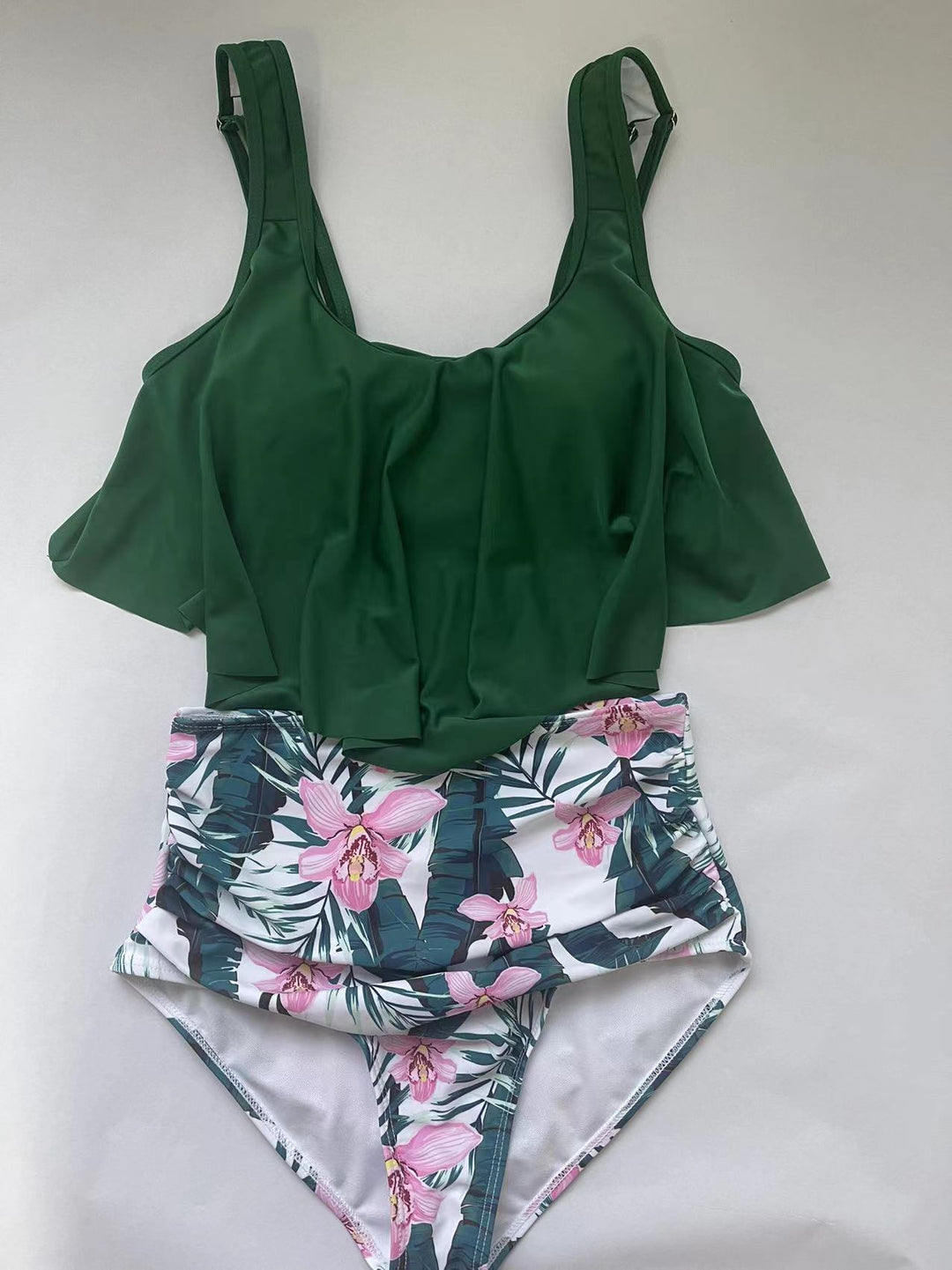 Damernes To-delt Bikini-Sæt med fashionable tube og højt skåret trusse Stilla