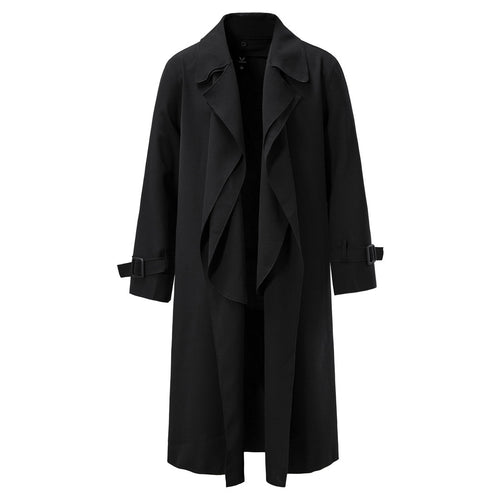 Dame Elegant Lagdelt Trenchcoat Stilla