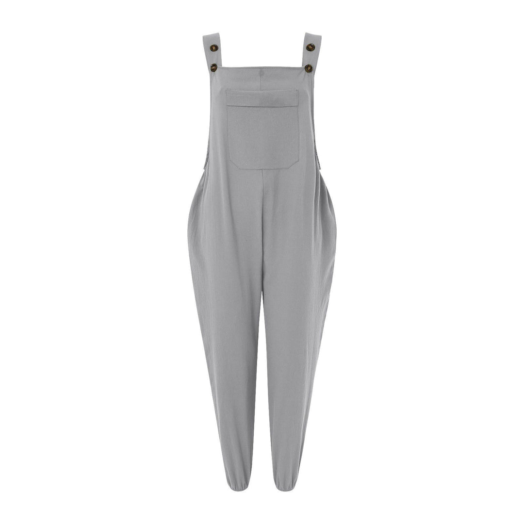 Dame stilfulde overalls med lommer Stilla