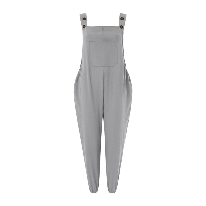Dame stilfulde overalls med lommer Stilla