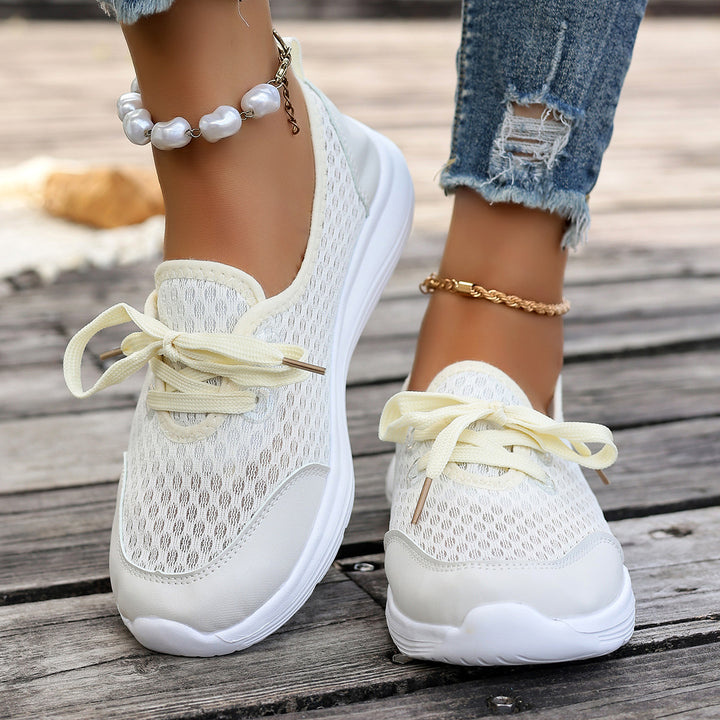Dame Lette og åndbare sneakers med netstruktur Stilla