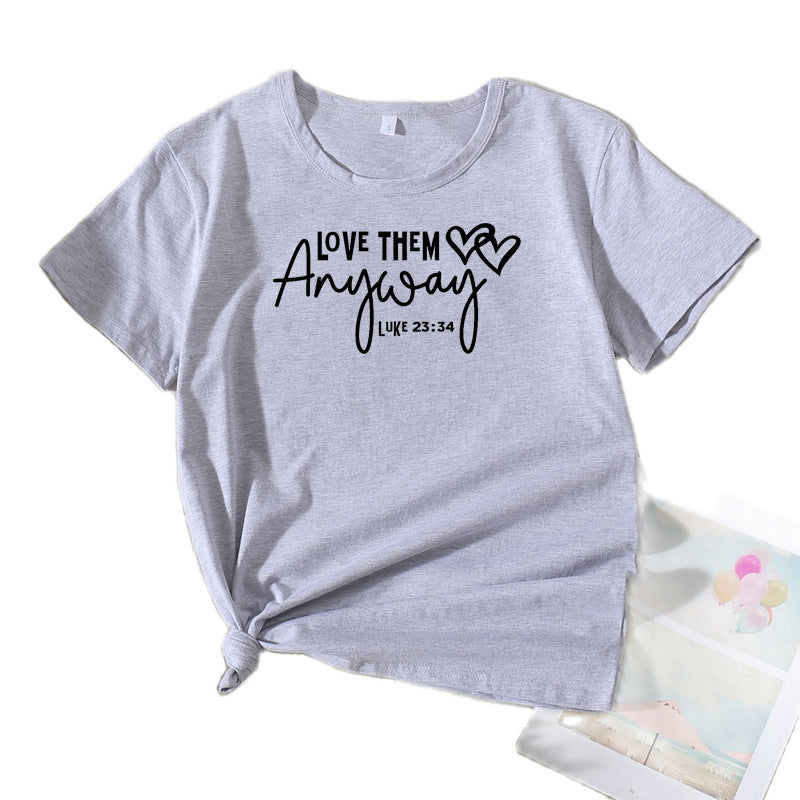 Kvinder Inspirerende Citater Grafik T-Shirt Stilla