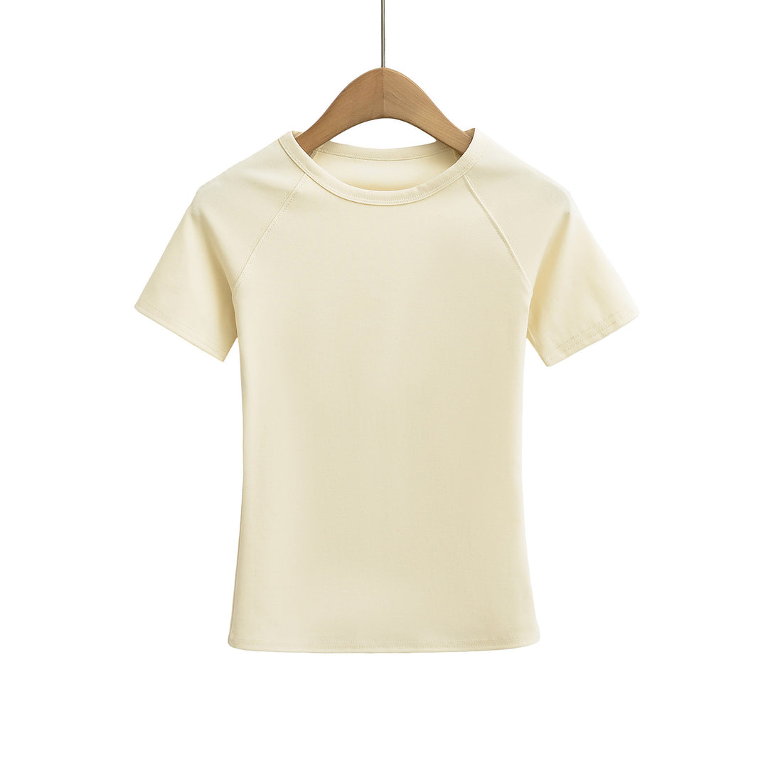 Dame Sporty Kortærmet T-shirt med afslappet snit og åndbart materiale Stilla