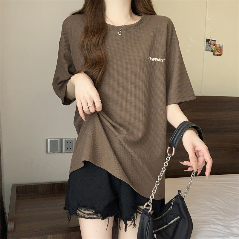 Femme Vaffelpique Oversized T-Shirt Stilla