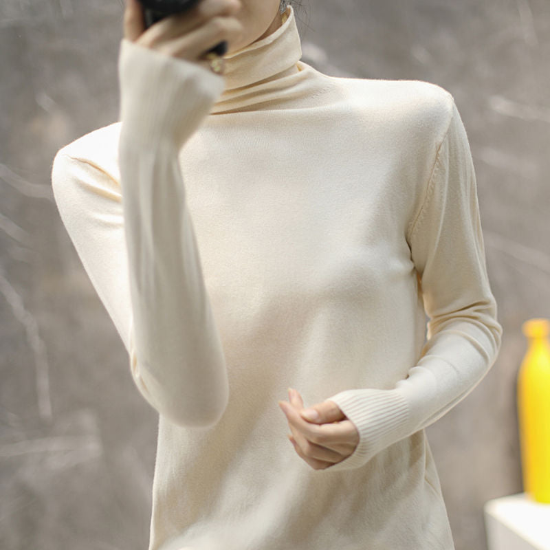 Kvindernes høj kvalitet turtleneck sweater Stilla