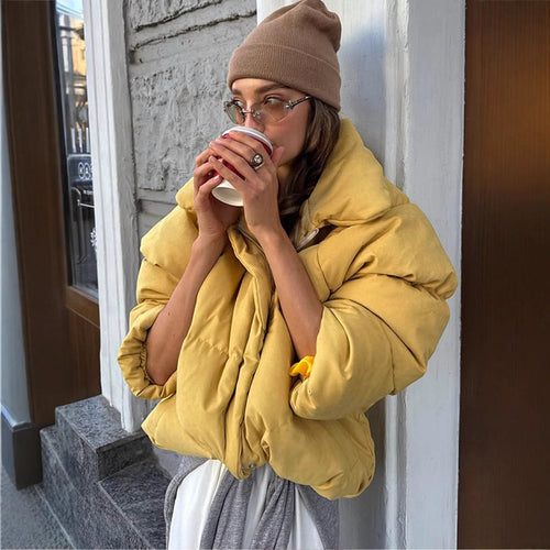 Dame let oversized quiltet jakke Stilla