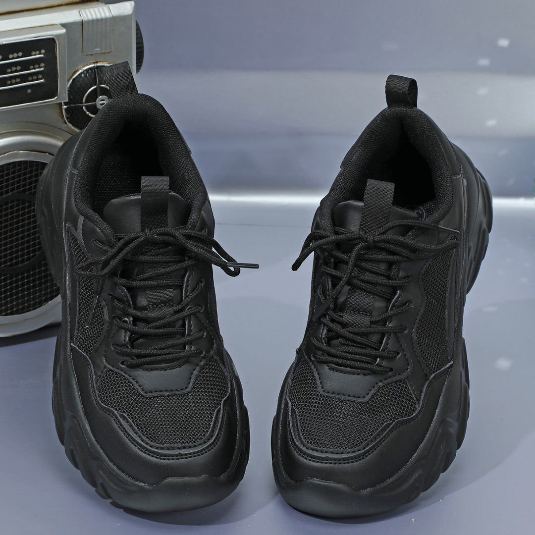Dame Sporty Chunky Sneakers med stabil sål og åndbart overmateriale Stilla