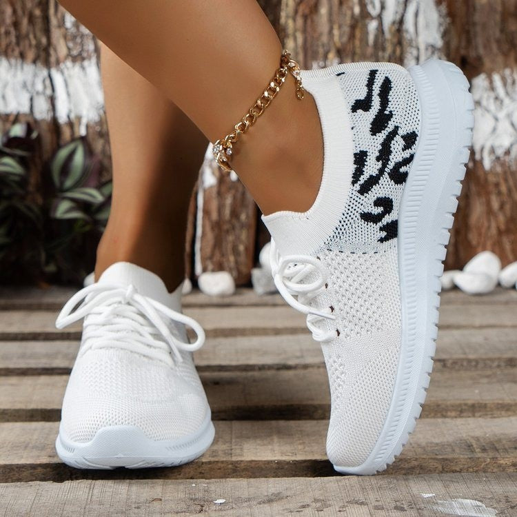 Damer åndbare sneakers med elastisk mesh-overdel Stilla