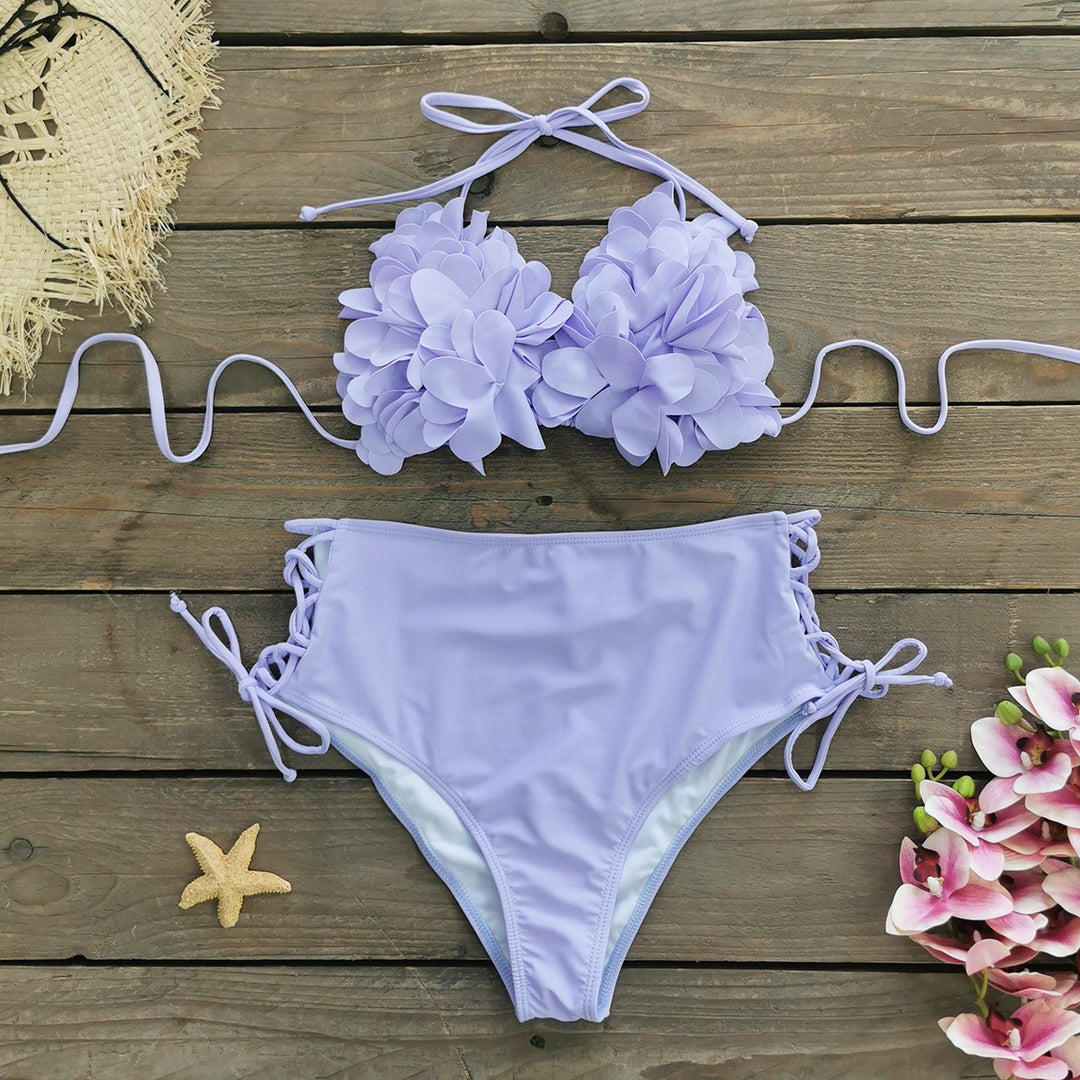 Dame bikini-sæt med blomsterdesign Stilla