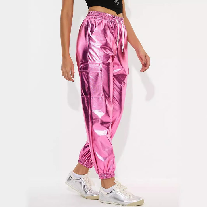 Dame sporty shiny fritidsbukser Stilla