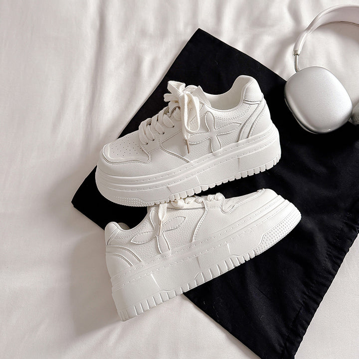 Dame sneakers i moderne chunky-stil med høj plateau Stilla