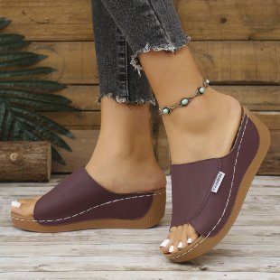 Dame Komfortable Slip-On Pantoletten med ergonomisk fodseng Stilla