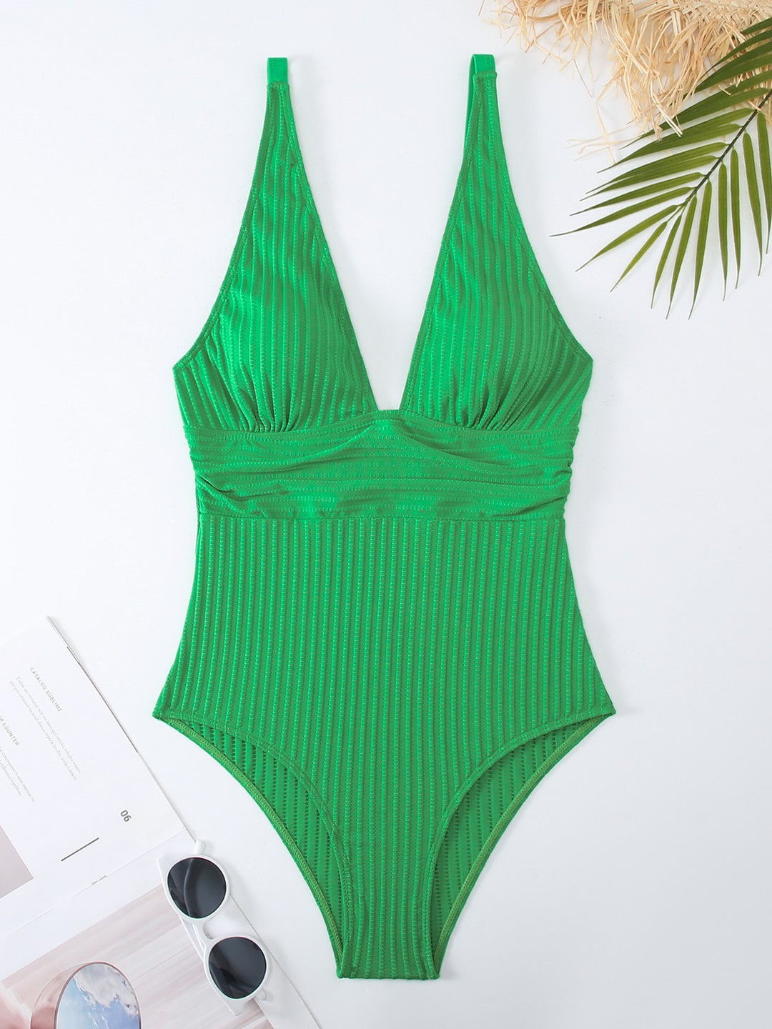 Dame High-Cut Ribbenstykke Badedragt Stilla