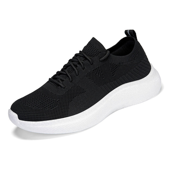 Unisex nan let strik-sneaker med anatomisk tåboks, polstret hælledelse og stødabsorberende let sål Skovae