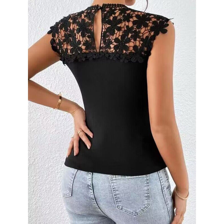 Dame Elegant Floral Spids Bodysuit Stilla