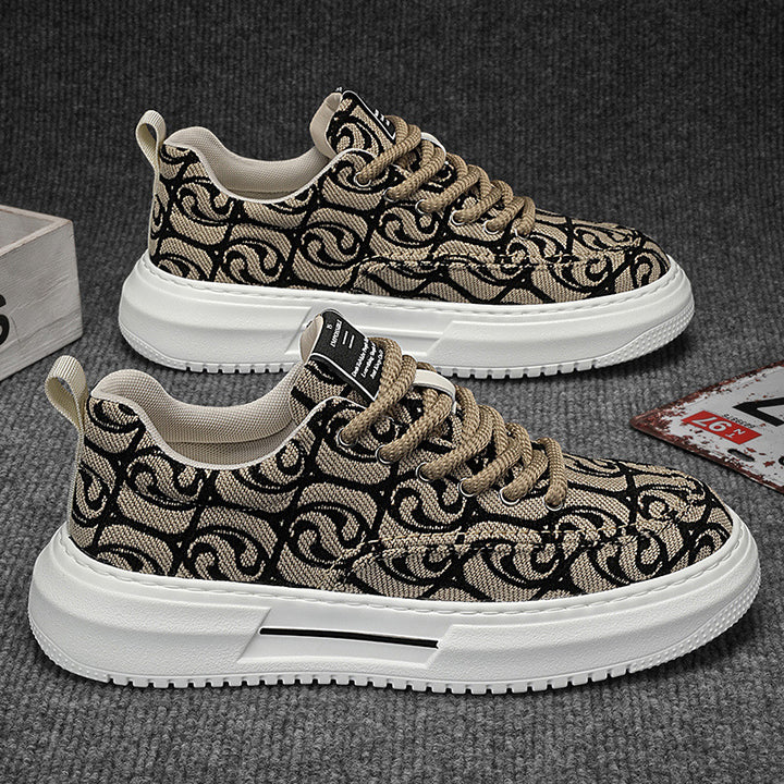 Femme Trendy Grafikmønster Sneakers Stilla