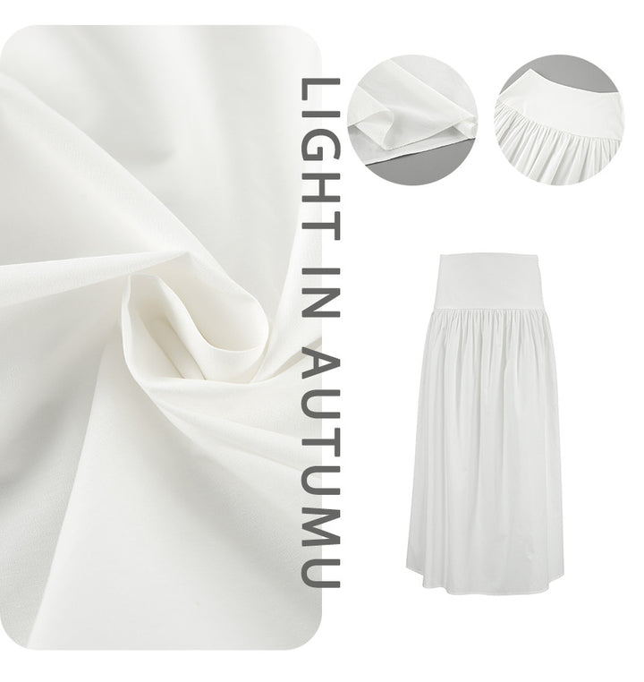 Dame Maxi Nederdel med elegant taljesnit og svungent design Stilla