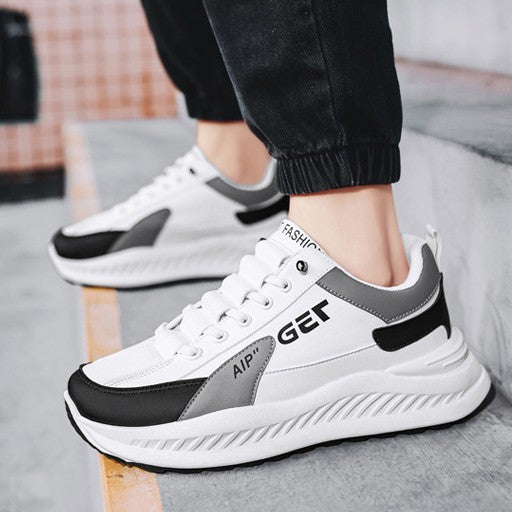 Herrer Sporty Sneakers med åndbart mesh-overflade og polstret sål Stilla
