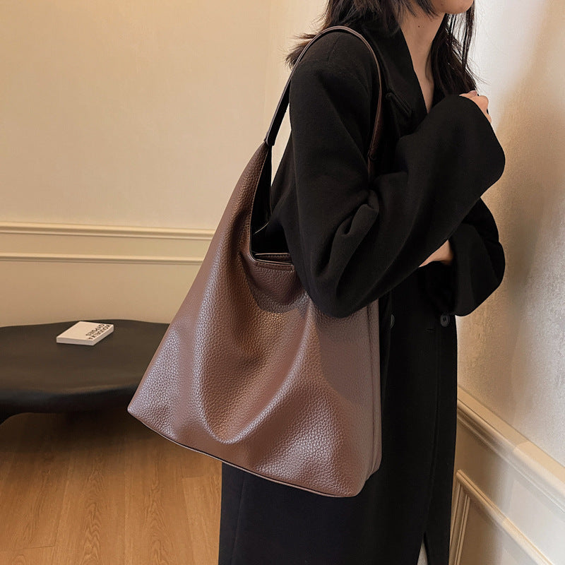 Femme Classic Læder Hobo Taske Stilla