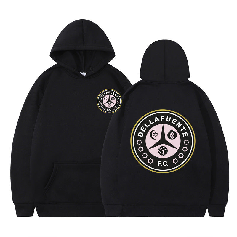 Kvinders hættejakke med præget logo og blød fleece Skovae