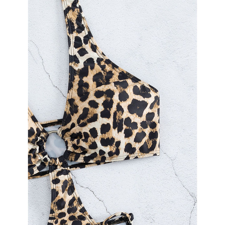 Dame Halter Neck Cut-Out Badedragt Stilla