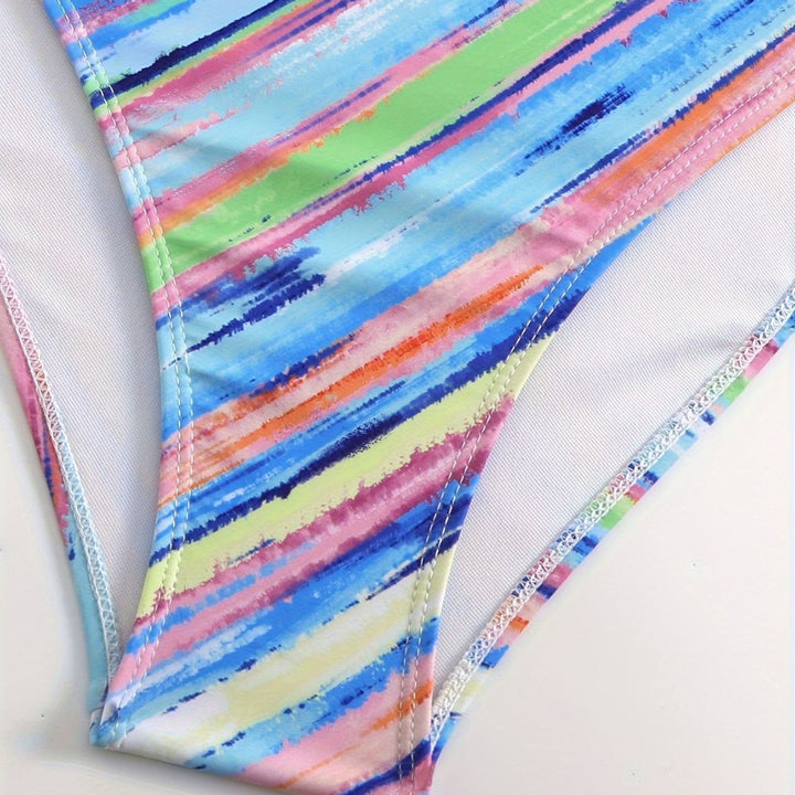 Dame Wrap Bikini Top med moderigtige Bukser Skovae