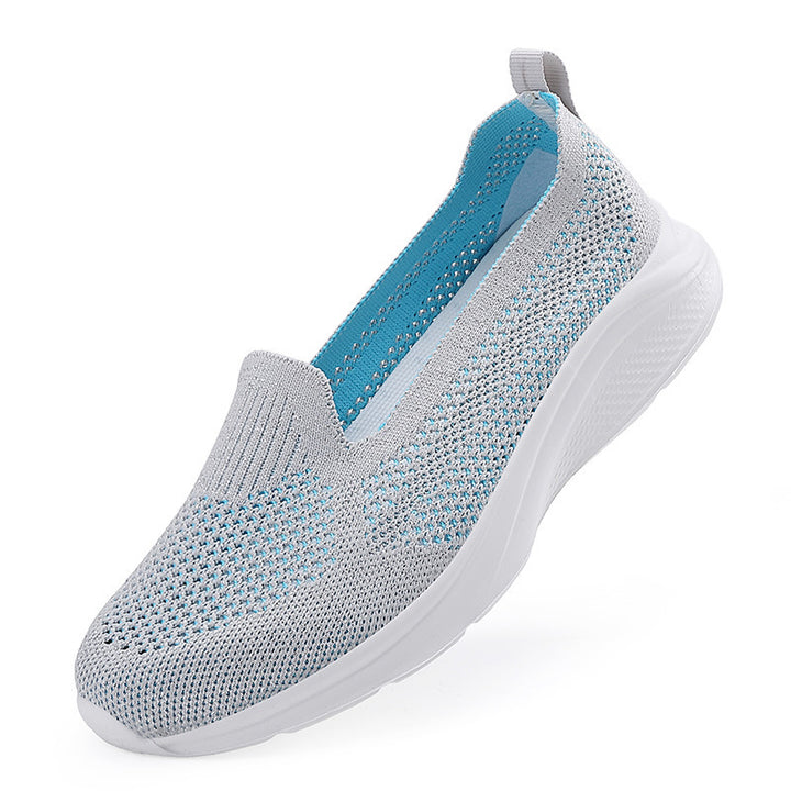 Dame nan sømløs sokkesneaker med memory-fodergulv og fleksibel letløbssål Skovae