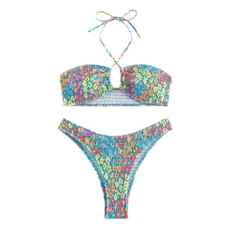 Dame bikini sæt med smart design og legesyge snore detaljer Stilla