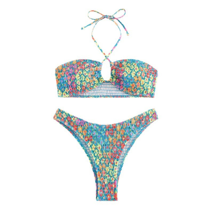 Dame bikini sæt med smart design og legesyge snore detaljer Stilla
