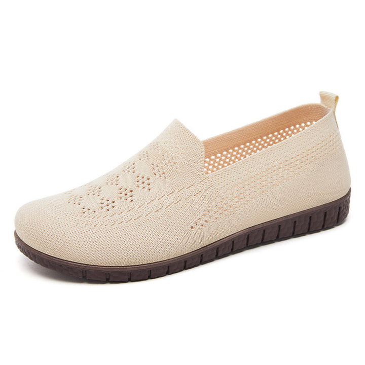 Dame Åndbare Slip-On Sko med fleksibelt design og skridsikker sål Stilla