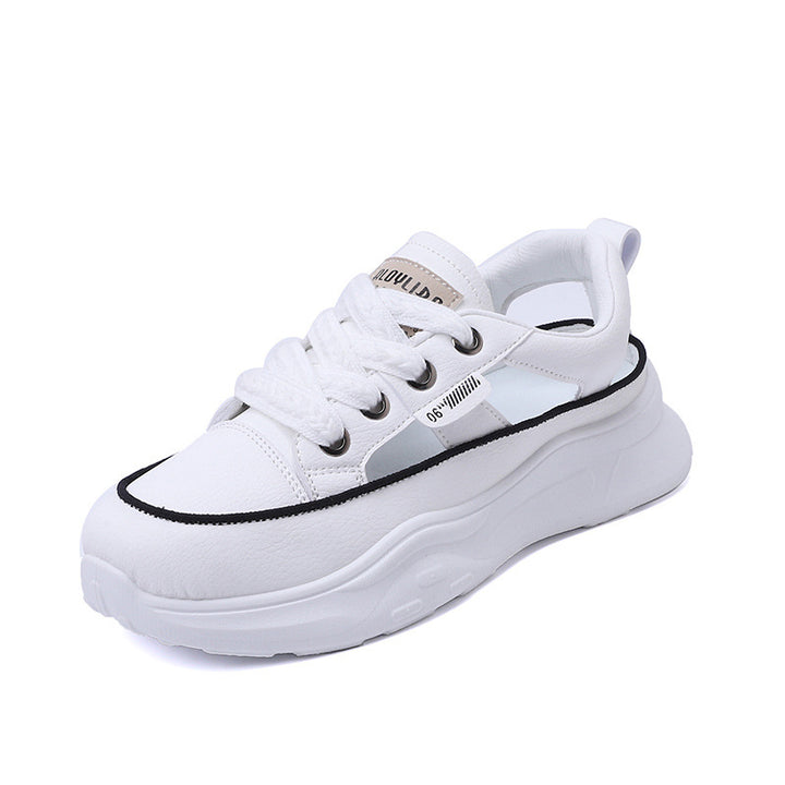 Dame Mode Sneakers med sporty design og dämpende sål Stilla