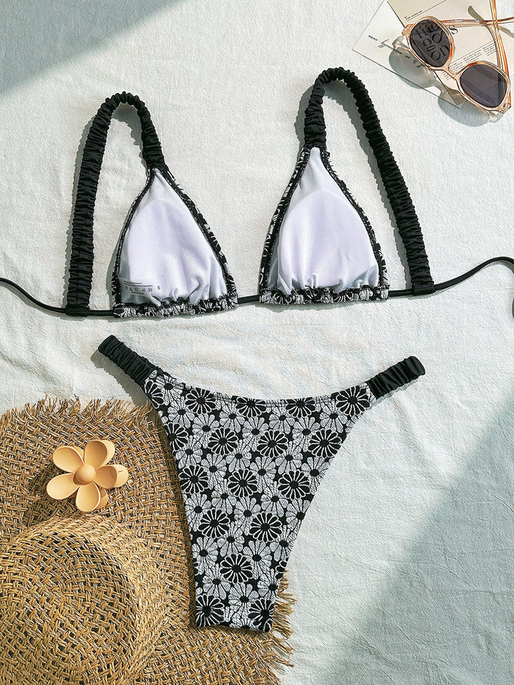 Femme Triangle Bikini Sæt Stilla