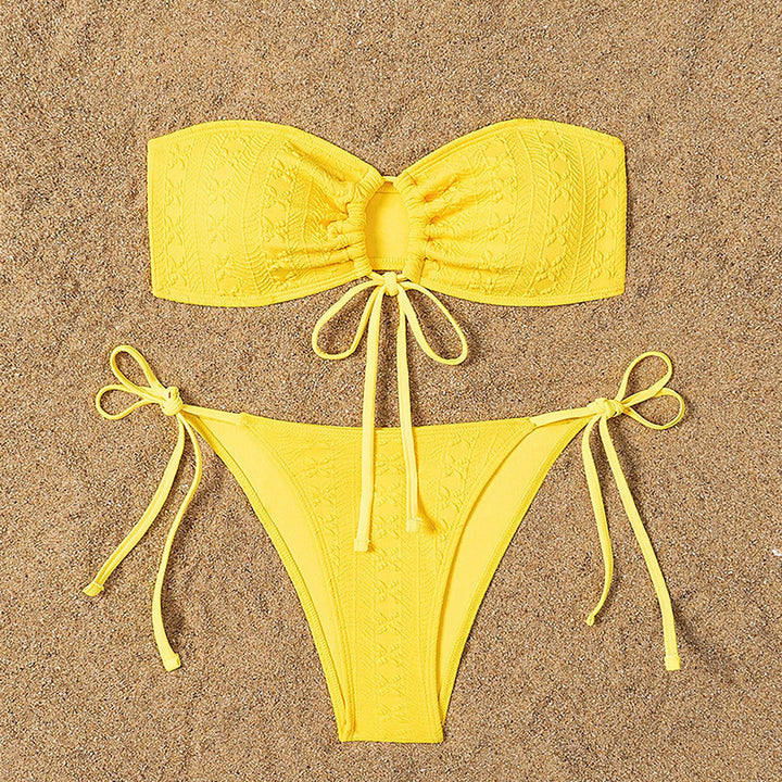 Dame Bandeau Bikini-Sæt Stilla