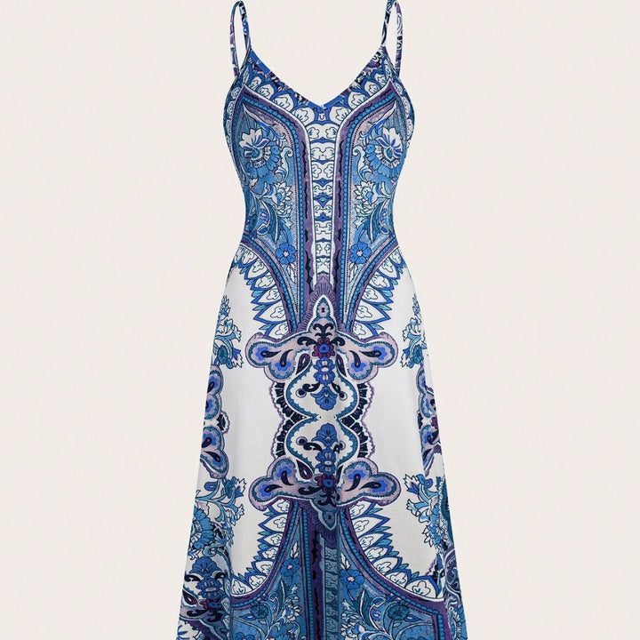 Dame Maxi-kjole i elegant Boho-stil Stilla