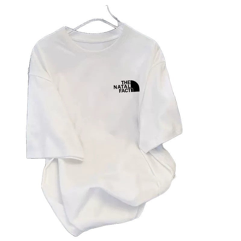 Dame T-shirt med afslappet snit og stilfuld logo Stilla