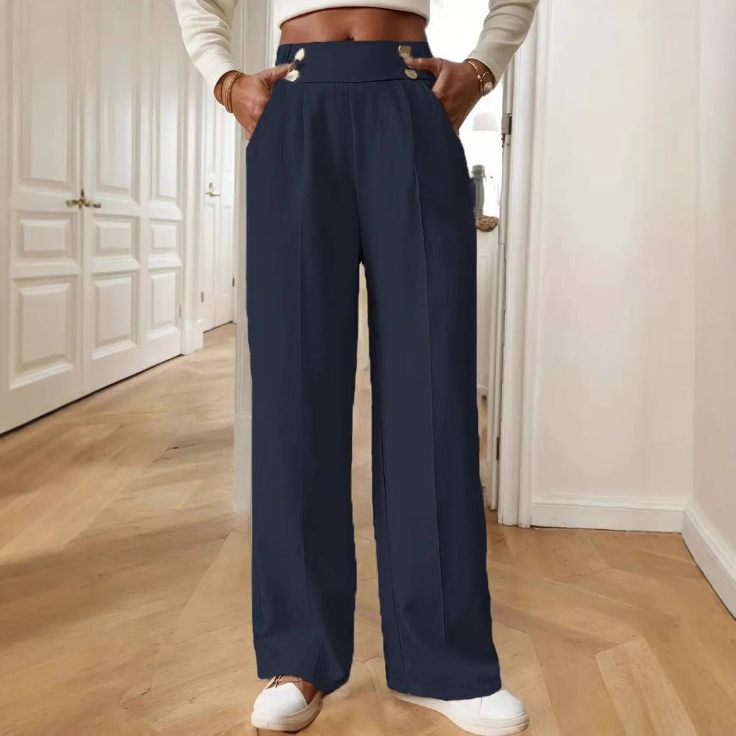 Dame elegant buks med pleats Stilla
