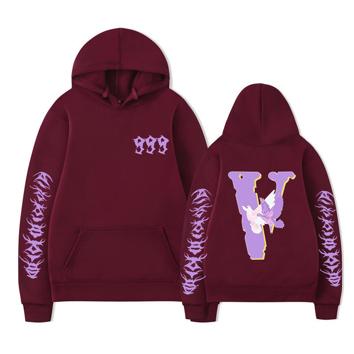 Kvinders hoodie sweatshirt med unikt design Skovae