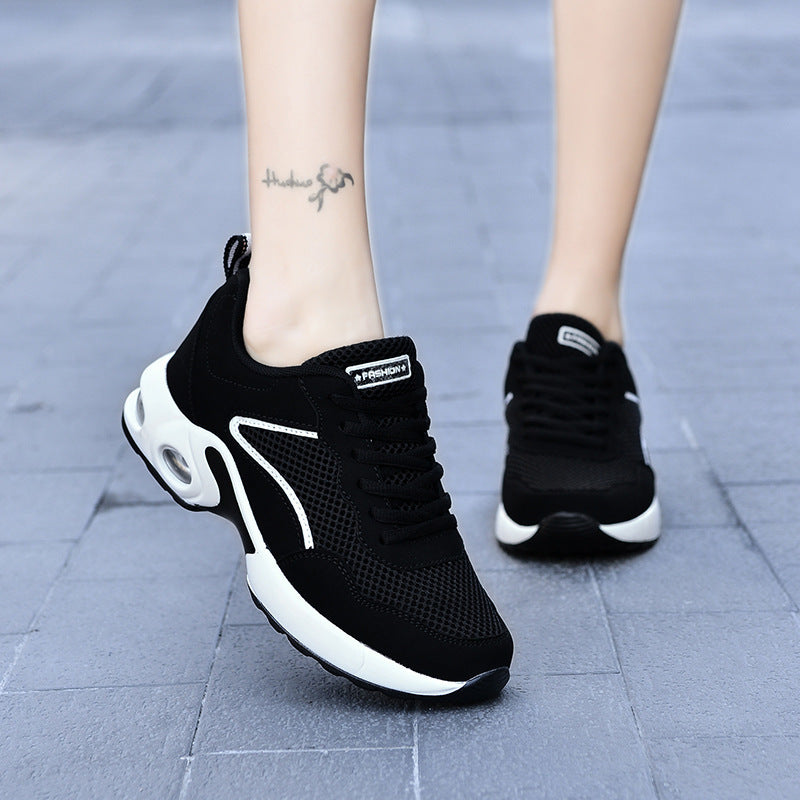 Dame Luftpolstret Sneakers med åndbart mesh-struktur og fleksibel sål Stilla