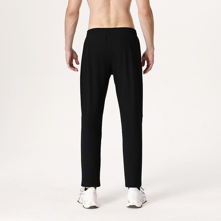 Herrer Sporty hverdag fritidsbukser med elastisk talje og praktiske sidelommer Stilla