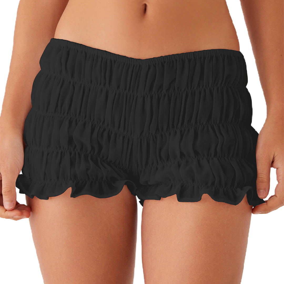 Dame Smock-Shorts med voluminøs pasform Skovae