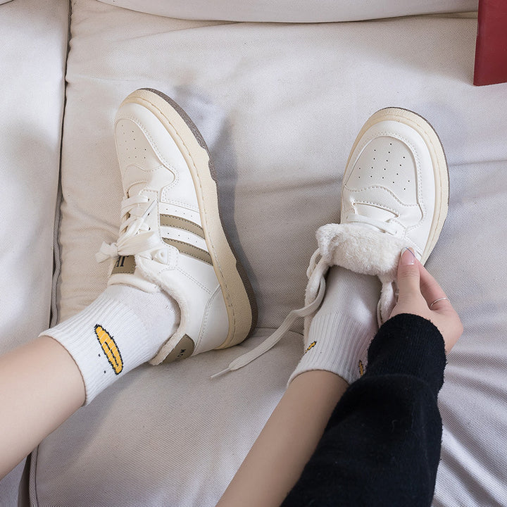 Dame Vinter Sneakers med hyggeligt indvendigt foer og slidstærkt overmateriale Stilla