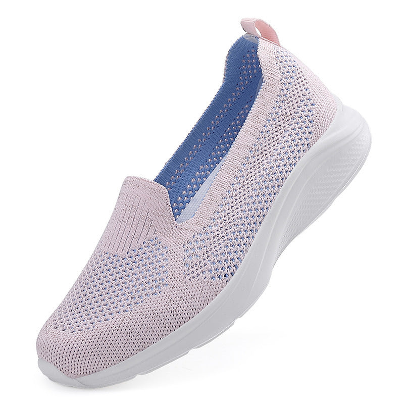 Dame nan sømløs sokkesneaker med memory-fodergulv og fleksibel letløbssål Skovae