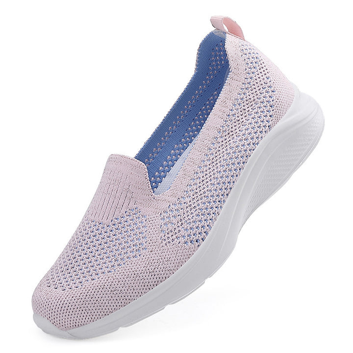 Dame nan sømløs sokkesneaker med memory-fodergulv og fleksibel letløbssål Skovae