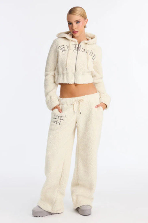 Damernes hyggelige hoodie med matchende loungebukser Stilla